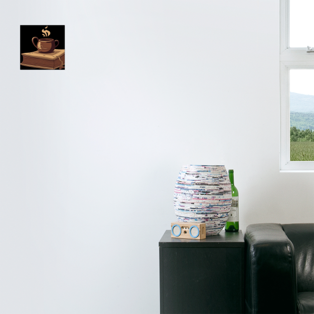 Dark Academia Coffee and Books by SR8891